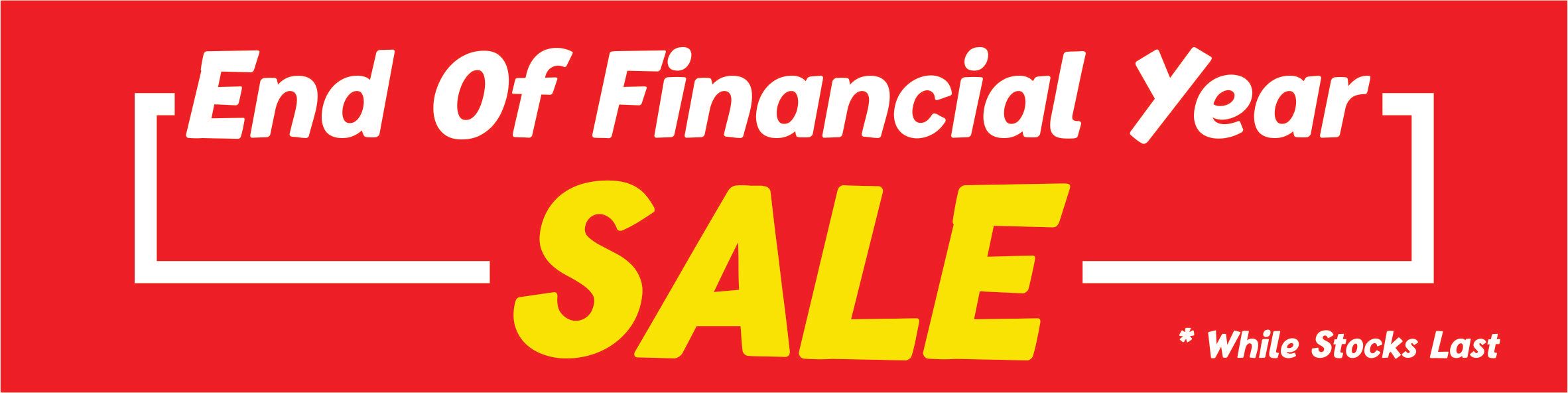 End of Financial Year Sale