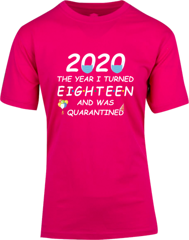 Eighteen Q Bday T-shirt