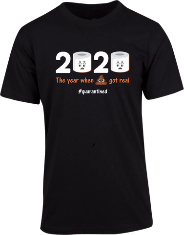 2020 Real Blk T-shirt