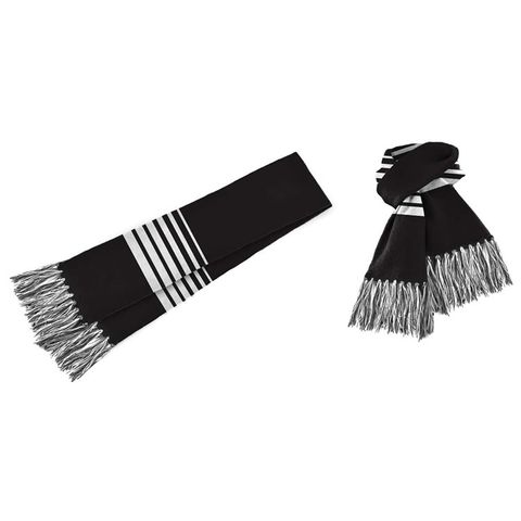 Acrylic Scarf Black/White