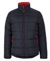 BFC M Puffer Black Red