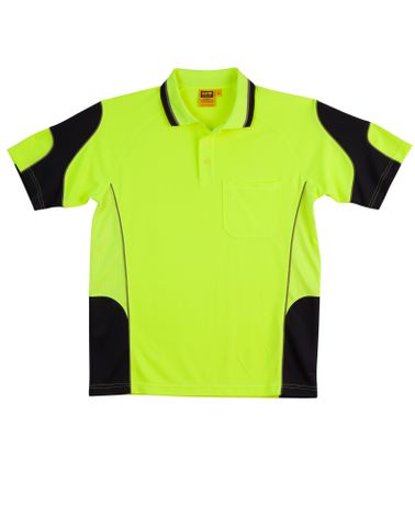 Hi-Vis Alliance Polo Ylw/Nvy