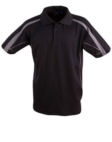 Legend Adults Polo Blk/Ash