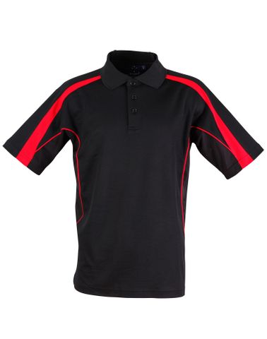 Legend Adults Polo Blk/Red
