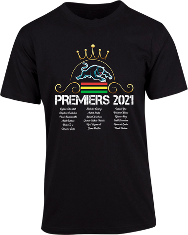 Premiers Shirt Kids Black