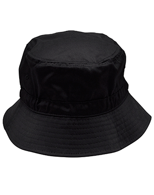 Bucket Hat w Toggle Black