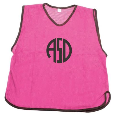 Mesh Training Bib Pink