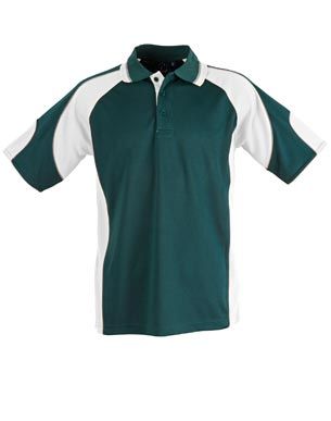 Alliance Mens Polo Btl/Wht