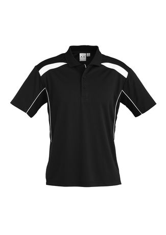 United Ladies Polo Blk/Wht