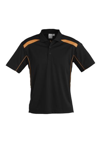 United Ladies Polo Blk/Org