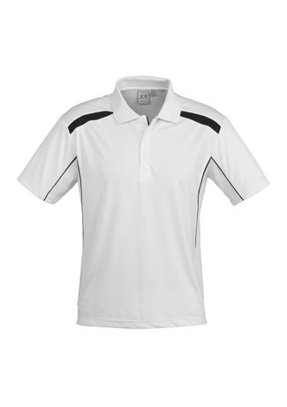 United Ladies Polo Wht/Blk