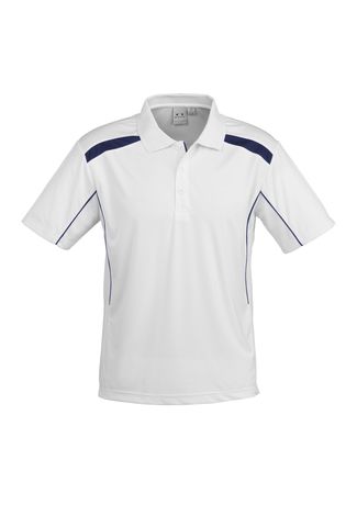 United Ladies Polo Wht/Nvy