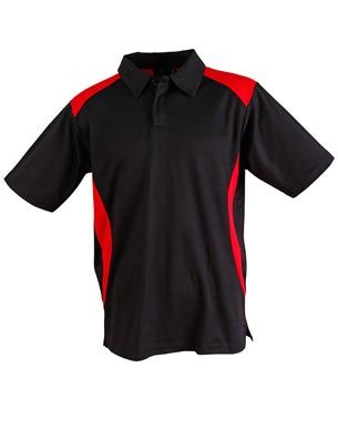 Winner Ladies Polo Blk/Red