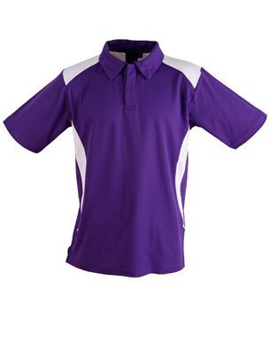 Winner Ladies Polo Purp/Wht