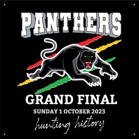 Panthers Corflute Sign 600mm