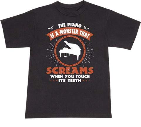 Piano Screams T-shirt