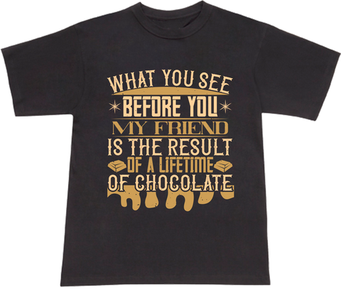 Choc See Before U T-shirt