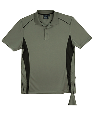 Pursuit Kids Polo Ash/Blk