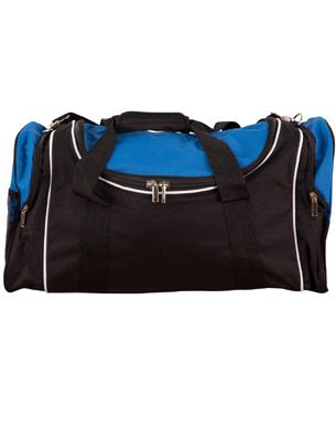 Winner Sports Bag Blk/Wht/Ryl