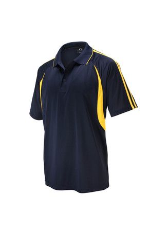 Flash Kids Polo Nvy/Gld