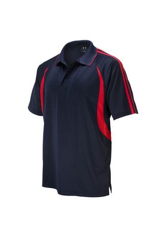 Flash Kids Polo Nvy/Red