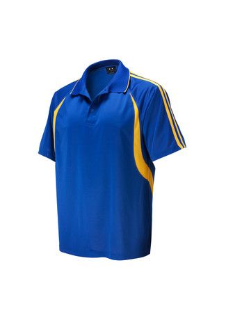 Flash Kids Polo Ryl/Gld