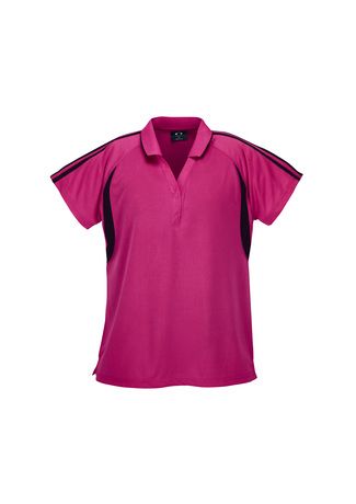 Flash Ladies Polo HPnk/Blk