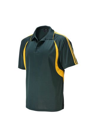 Flash Mens Polo For/Gld