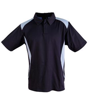 Winner Mens Polo Nvy/Sky