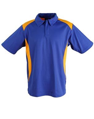 Winner Mens Polo Ryl/Gld