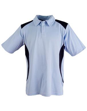 Winner Mens Polo Sky/Nvy