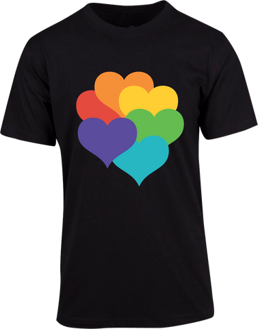 Colourful Hearts T-shirt