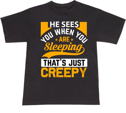 Sleeping Creepy  T-shirt