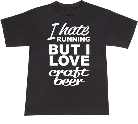 Running And Craft Beer T-shirt