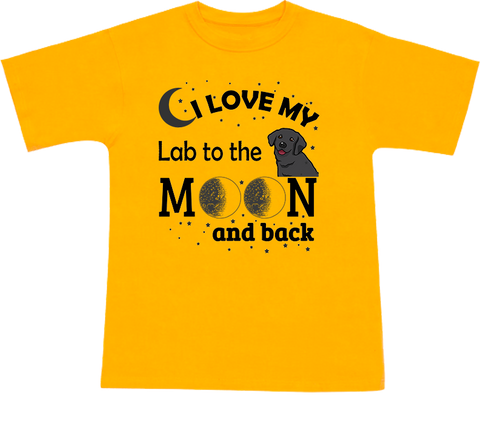 Love Lab To The Moon T-shirt