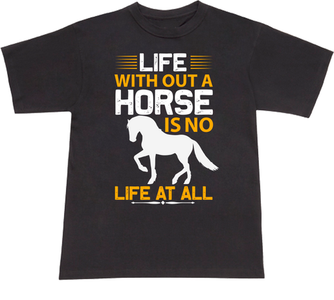 No Horse   T-shirt
