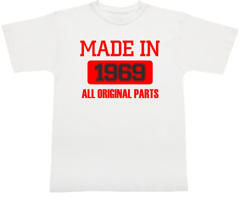 Made In 1969 T-shirt