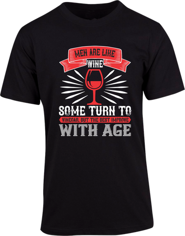 Men Wine  T-shirt