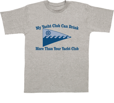 Yacht Club Drink More T-shirt