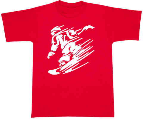 Snowboarding T-shirt