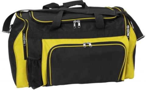 Classic Sports Bag Blk/Ylw