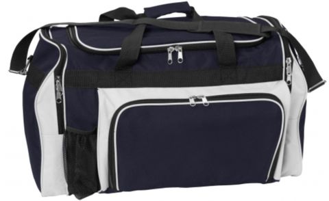 Classic Sports Bag Nvy/Wht