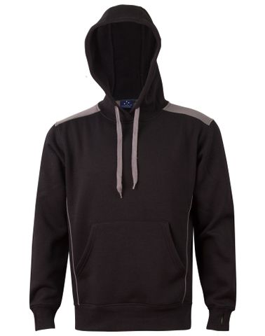 Croxton Hoodie Adults Blk/Ash