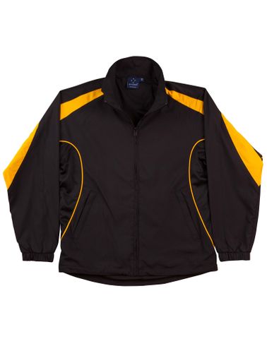 Legend Kids Track Top Blk/Gld