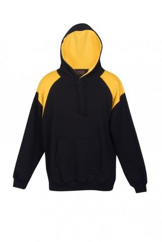 Contrast Ladies/Jnr Hoodie B/G