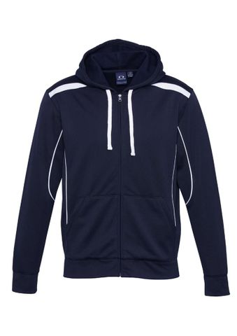 United Mens Hoodie Nvy/Wht