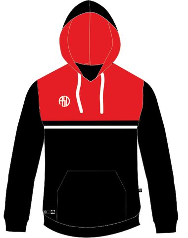 Eclipse Hoodie Blk.Red.Wht