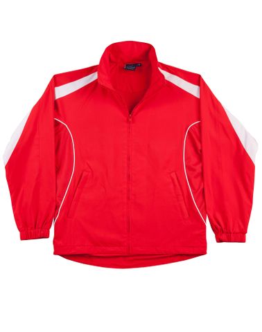 Legend Unisex Track Top Red/Wh