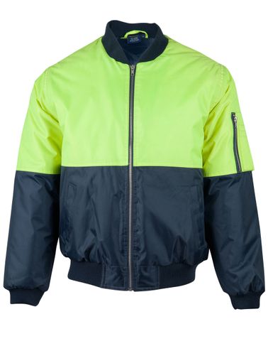 Hi-Vis Flying Jacket Ylw/Nvy