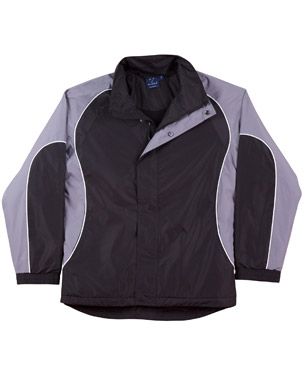 Arena Unisex Jacket Blk/Wht/Gy